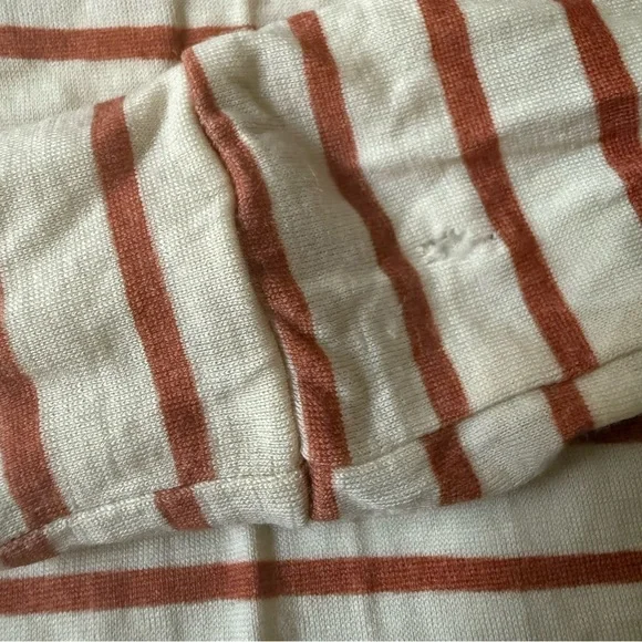 Chasing Windmills Wool Thermals in Cream and Sedona Stripe - Picture 8 of 12